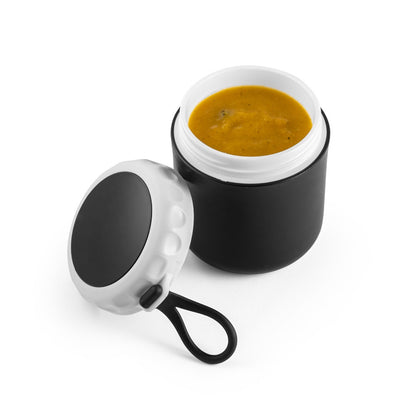 SAMOURA promotional kitchen accessory in black (detail view) with custom logo branding