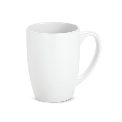 MATCHA promotional mug in white with custom logo branding