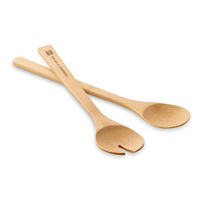 SALVY promotional tableware in natural with custom logo branding