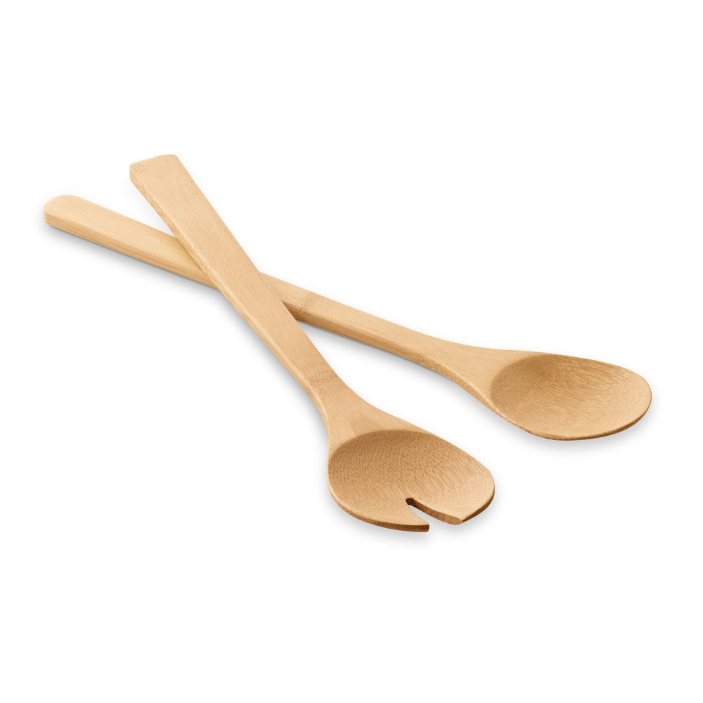 SALVY promotional tableware in natural with custom logo branding