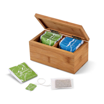 BURDOCK promotional cup set in natural with custom logo branding