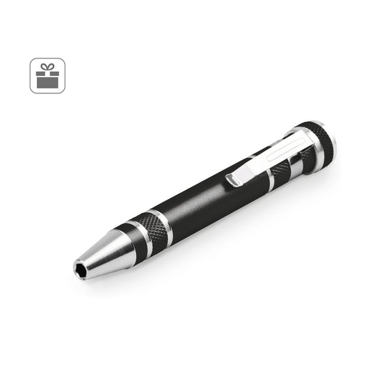 TOOLPEN promotional multi-tool (complete set view) with custom logo branding
