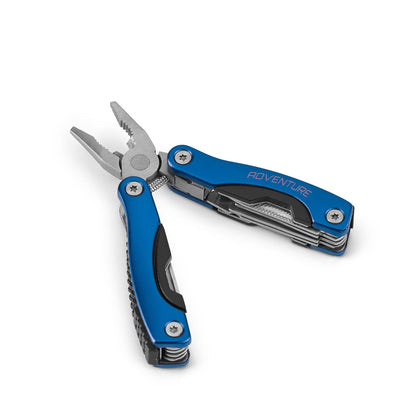 DUNITO promotional multi-tool (complete set view) with custom logo branding