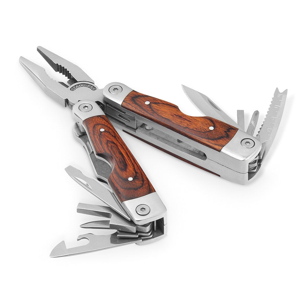 MAGNUM promotional multi-tool in dark natural with custom logo branding