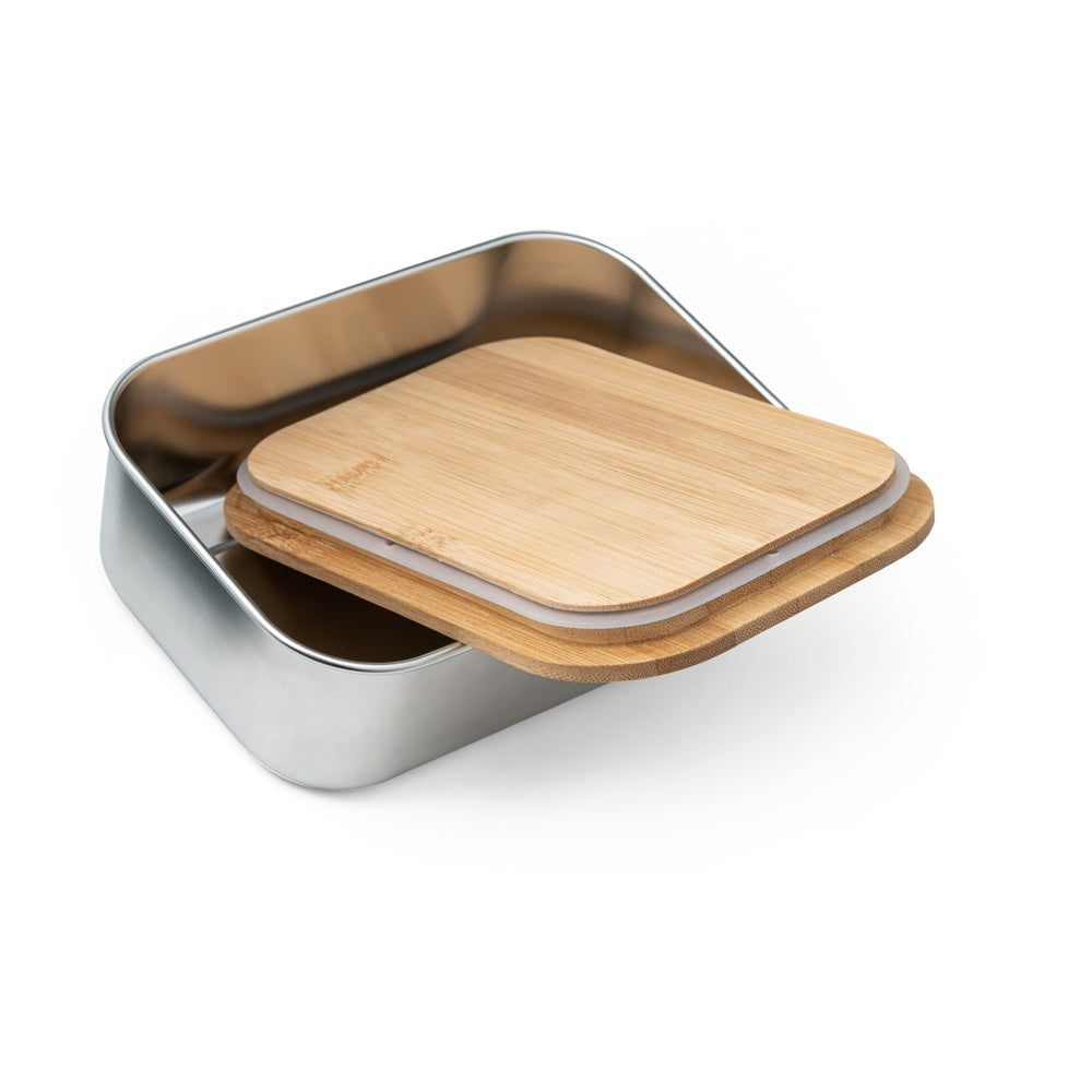 SHINO promotional kitchen accessory in natural (detail view) with custom logo branding