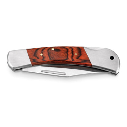 FALCON II promotional multi-tool in dark natural (detail view) with custom logo branding