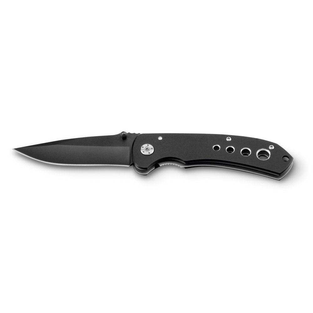 NINJA promotional multi-tool in black with custom logo branding