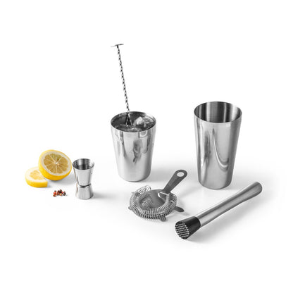 BRAMBLE promotional kitchen accessory in silver (detail view) with custom logo branding
