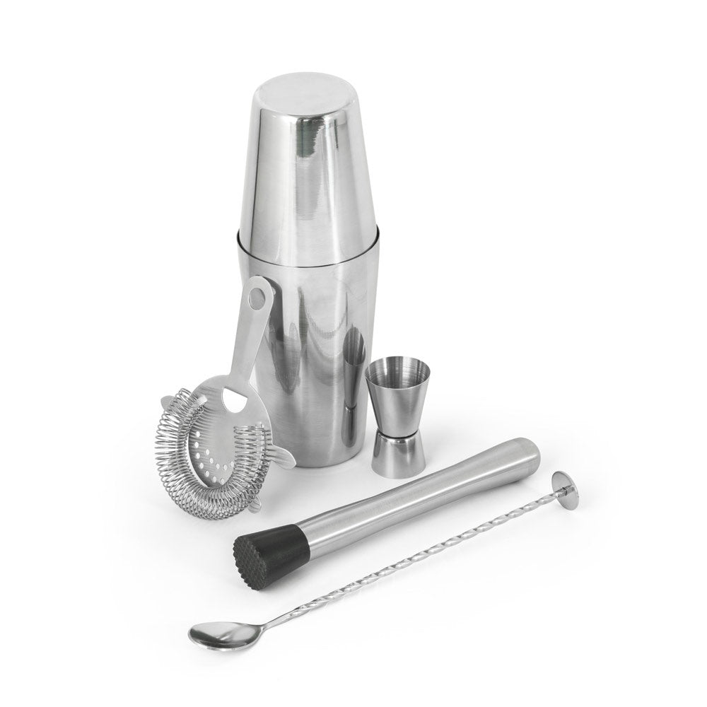 BRAMBLE promotional kitchen accessory in silver with custom logo branding