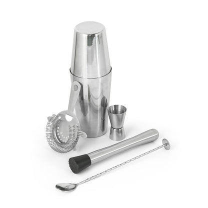 BRAMBLE promotional kitchen accessory in silver with custom logo branding