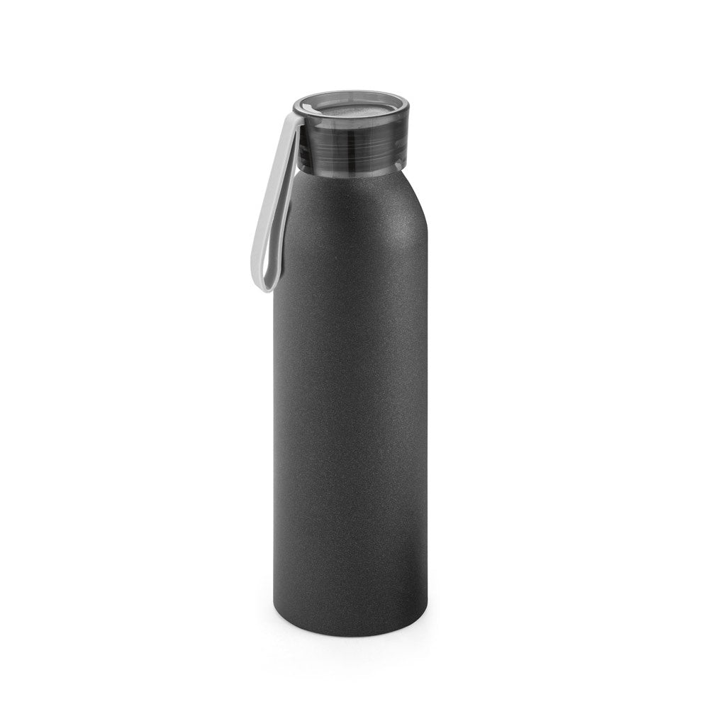 RIO promotional bottle in black with custom logo branding