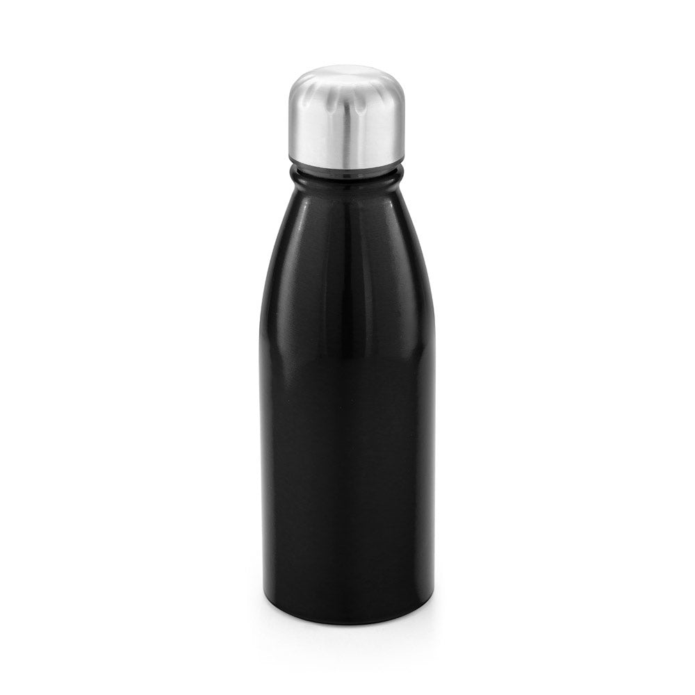 BEANE promotional bottle in black with custom logo branding