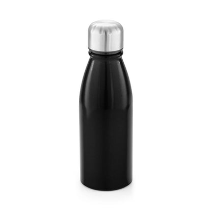 BEANE promotional bottle in black with custom logo branding