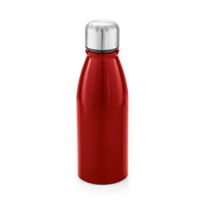 BEANE promotional bottle in red with custom logo branding