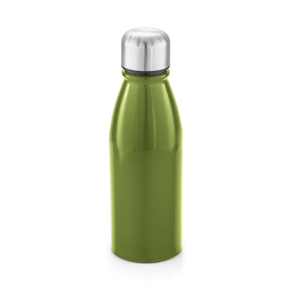 BEANE promotional bottle in light green with custom logo branding