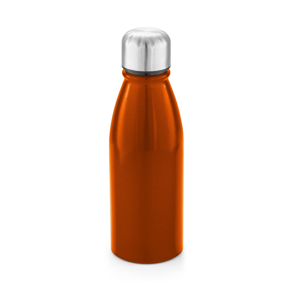 BEANE promotional bottle in orange with custom logo branding