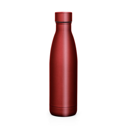BUFFON promotional thermal bottle in red with custom logo branding