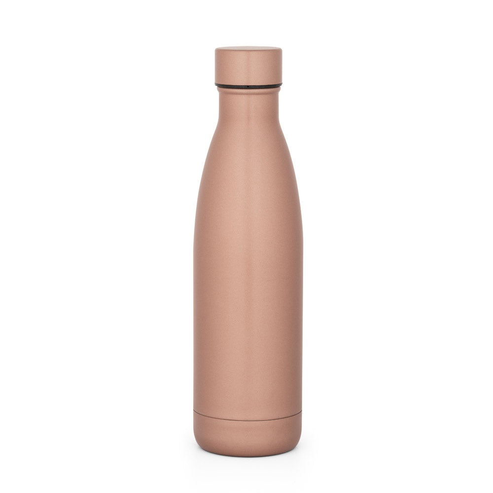 BUFFON promotional thermal bottle in champagne with custom logo branding