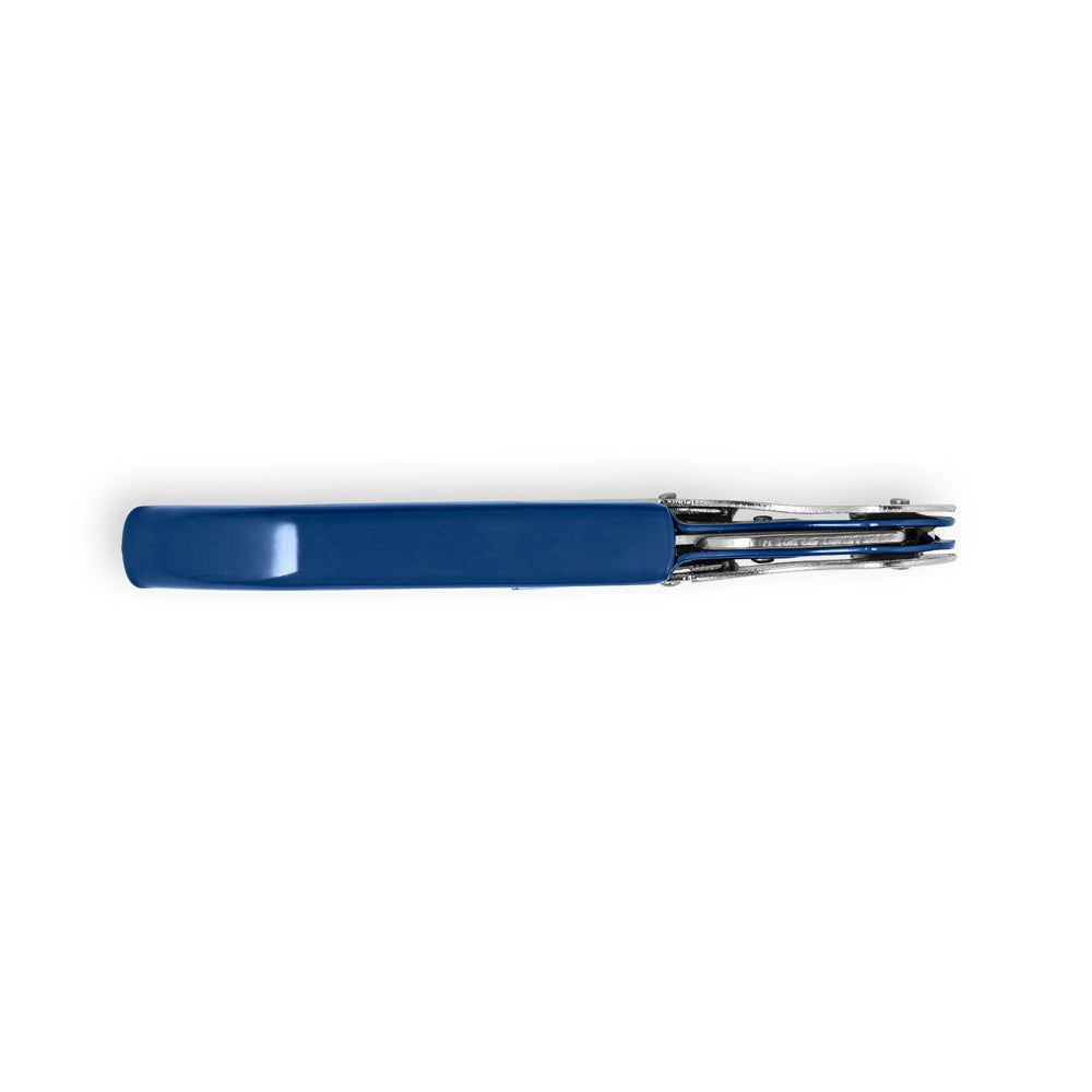 MALBEC promotional kitchen accessory in royal blue (detail view) with custom logo branding