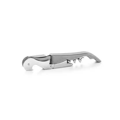 MALBEC promotional kitchen accessory in satin silver (detail view) with custom logo branding