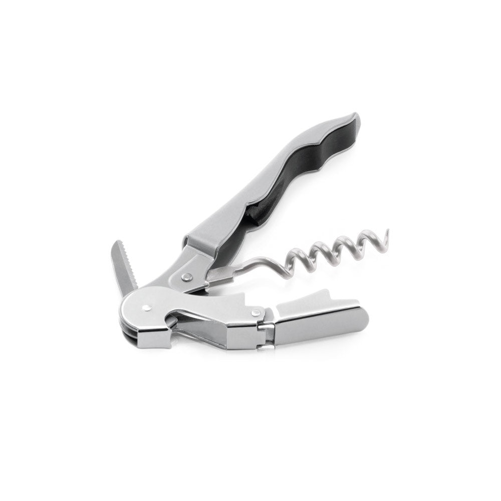 MALBEC promotional kitchen accessory in satin silver (detail view) with custom logo branding