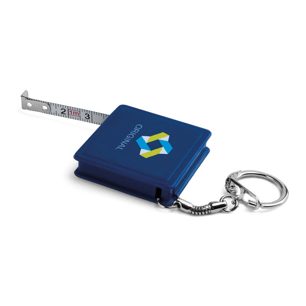 ASHLEY promotional event giveaway in blue with custom logo branding