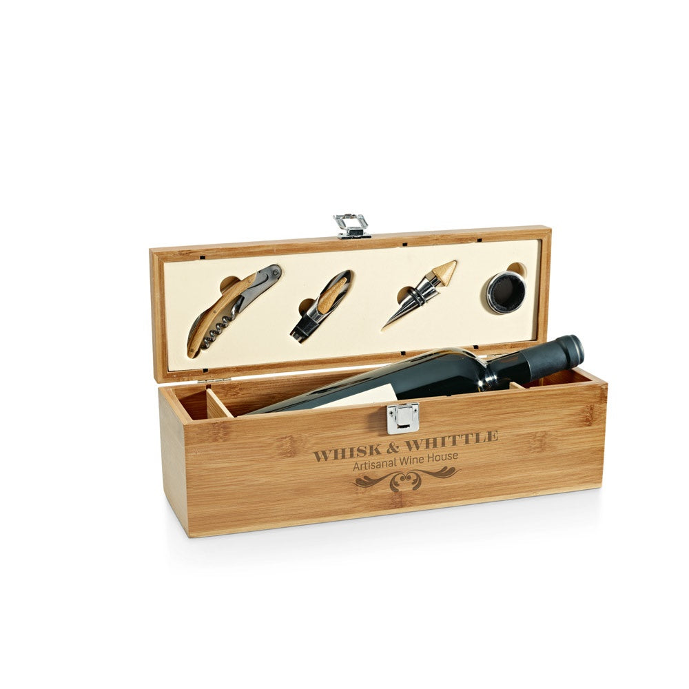 SYRAH promotional kitchen accessory (complete set view) with custom logo branding