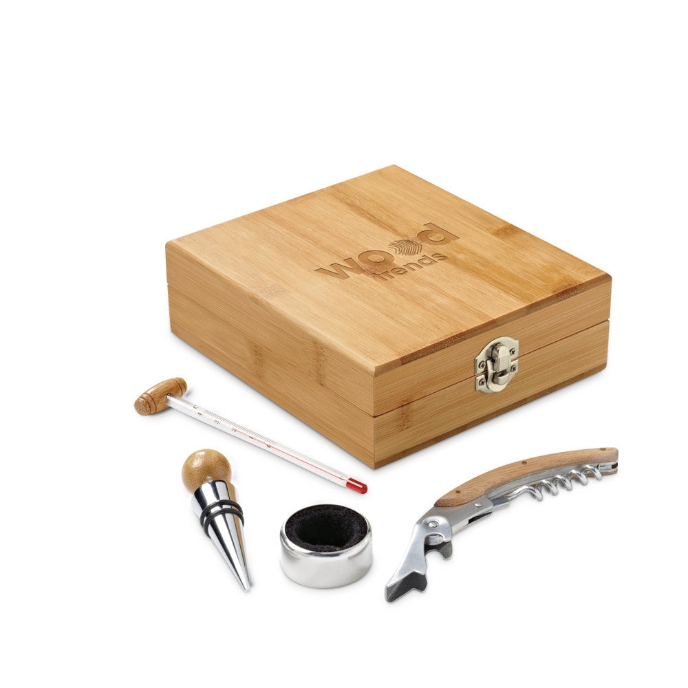 CABERNET promotional kitchen accessory (complete set view) with custom logo branding
