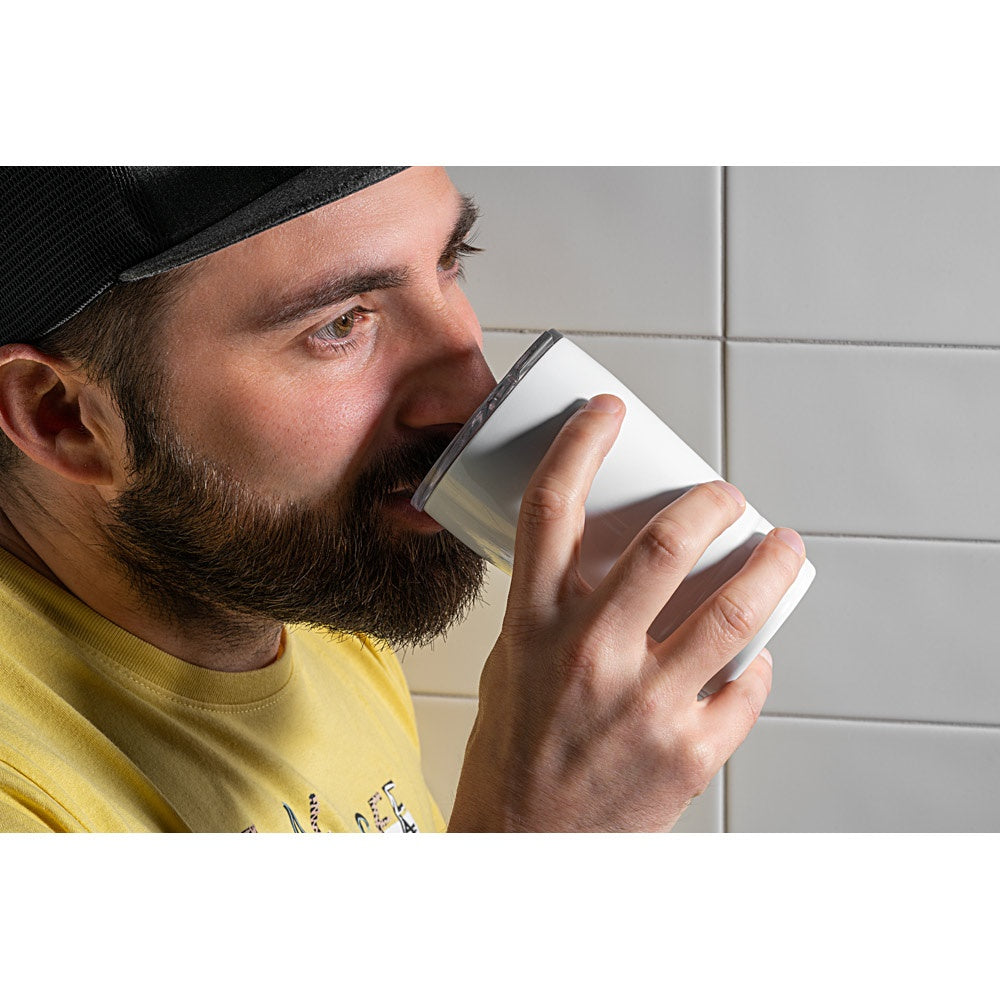 SLIDER promotional travel cup with custom logo branding
