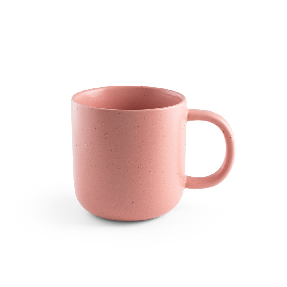 CONSTELLATION promotional mug in light pink (detail view) with custom logo branding
