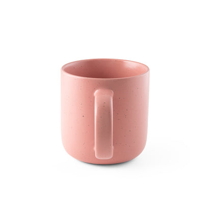 CONSTELLATION promotional mug in light pink (detail view) with custom logo branding
