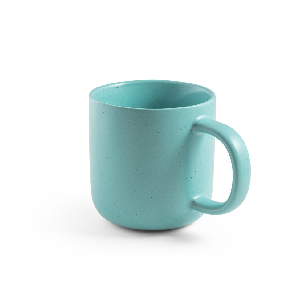 CONSTELLATION promotional mug in light blue with custom logo branding