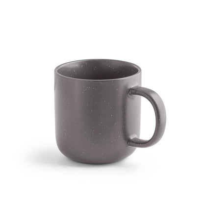 CONSTELLATION promotional mug in dark grey with custom logo branding