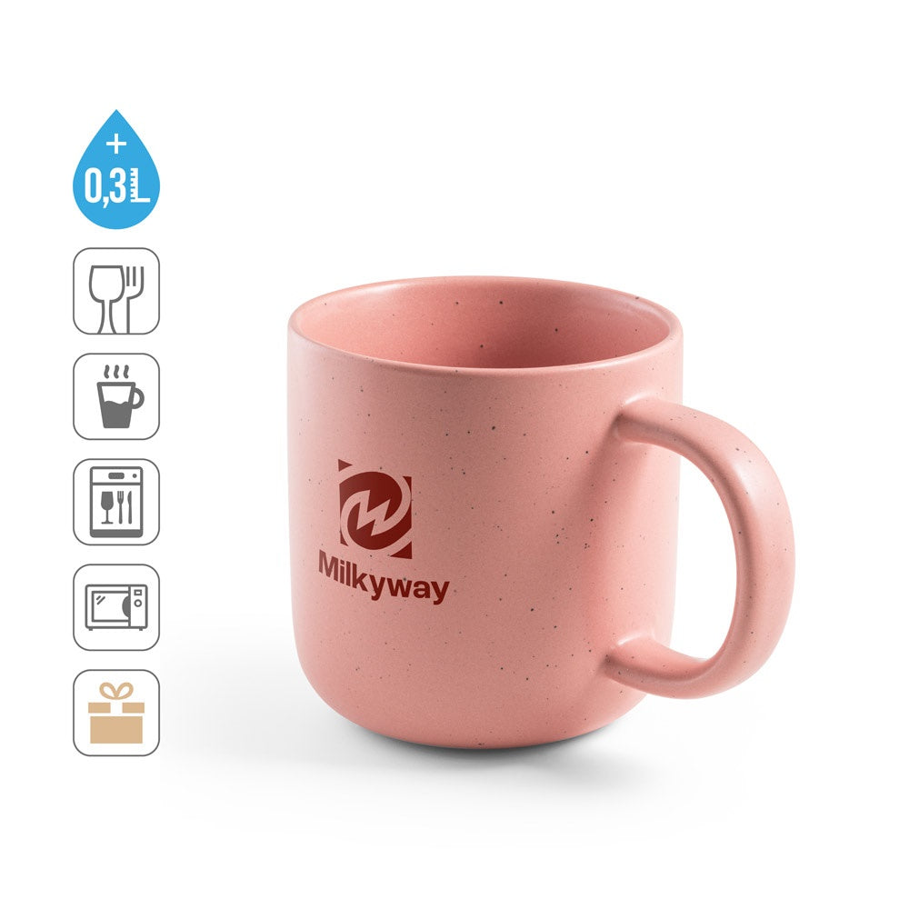 CONSTELLATION promotional mug (complete set view) with custom logo branding