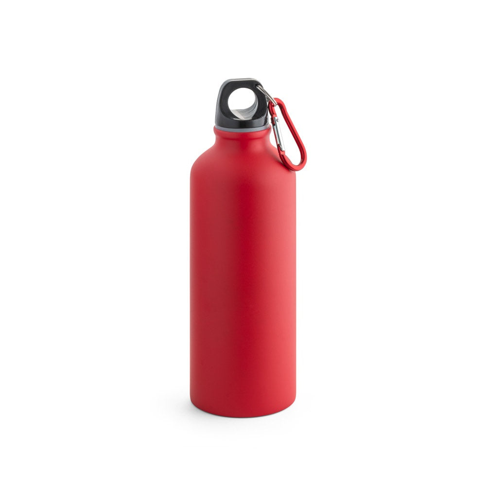 COLLINA promotional thermal bottle in red with custom logo branding