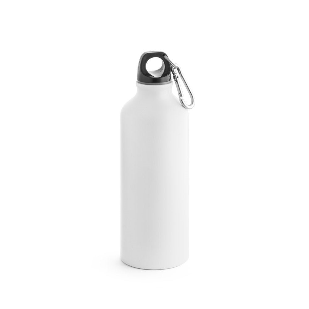 COLLINA promotional thermal bottle in white with custom logo branding
