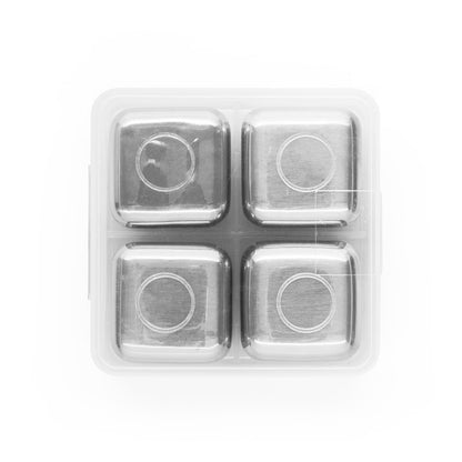 GLACIER promotional kitchen accessory in silver (detail view) with custom logo branding