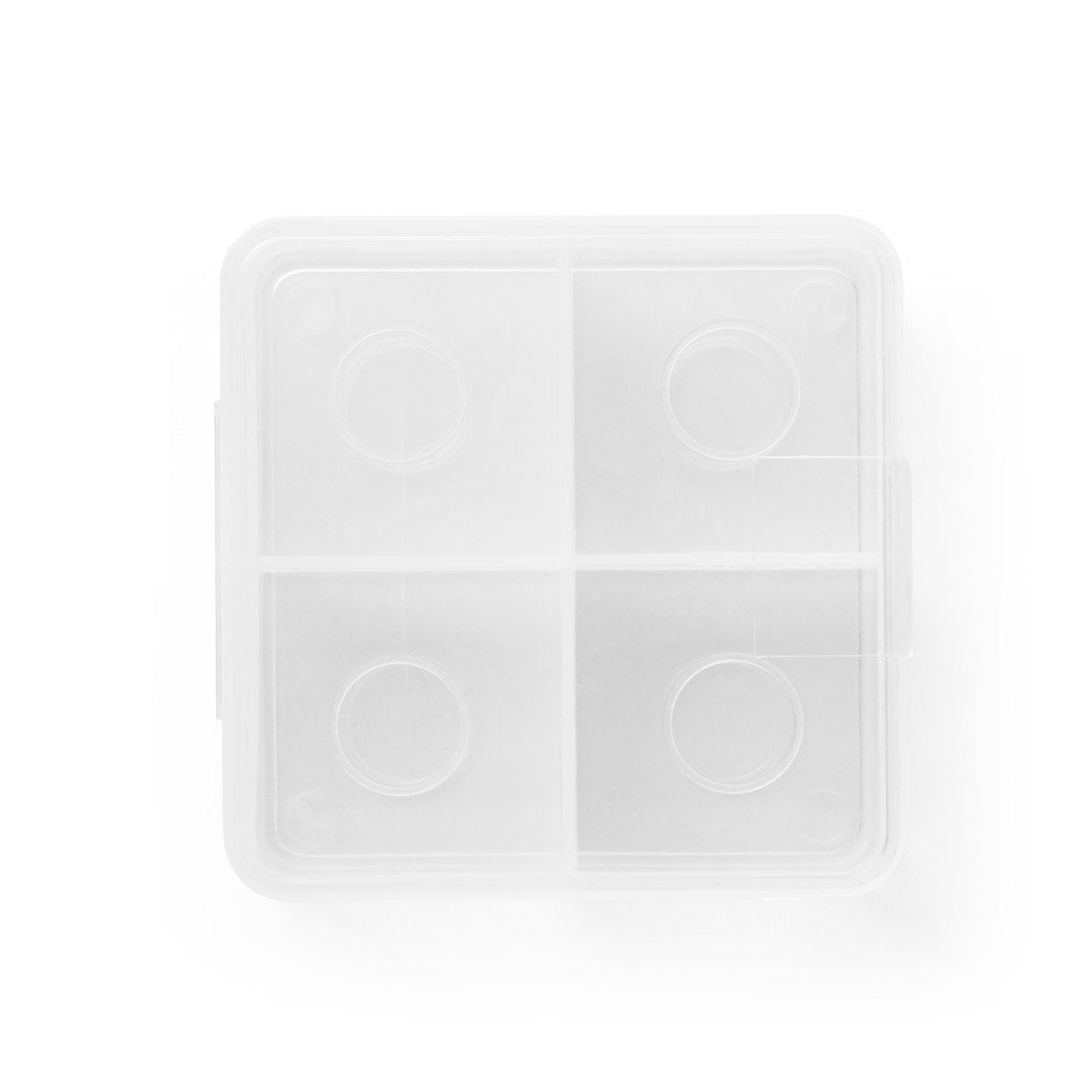 GLACIER promotional kitchen accessory in silver (detail view) with custom logo branding