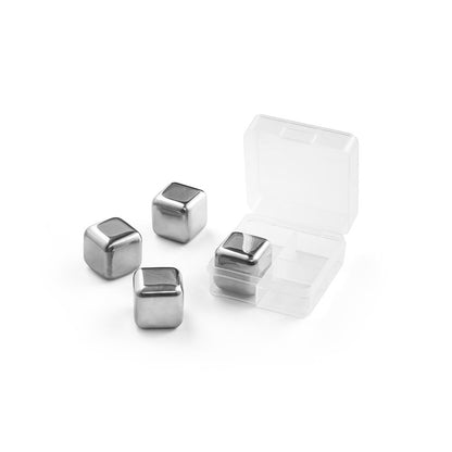 GLACIER promotional kitchen accessory in silver (detail view) with custom logo branding