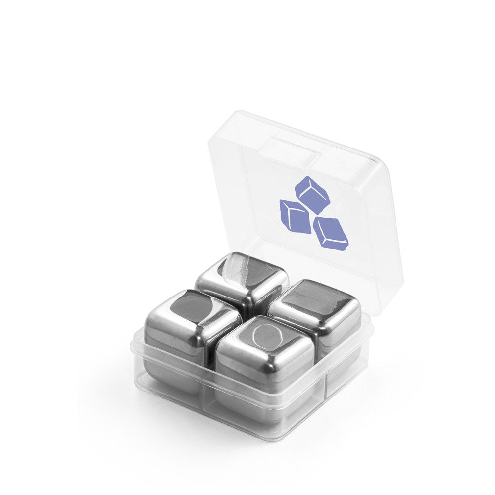 GLACIER promotional kitchen accessory (complete set view) with custom logo branding