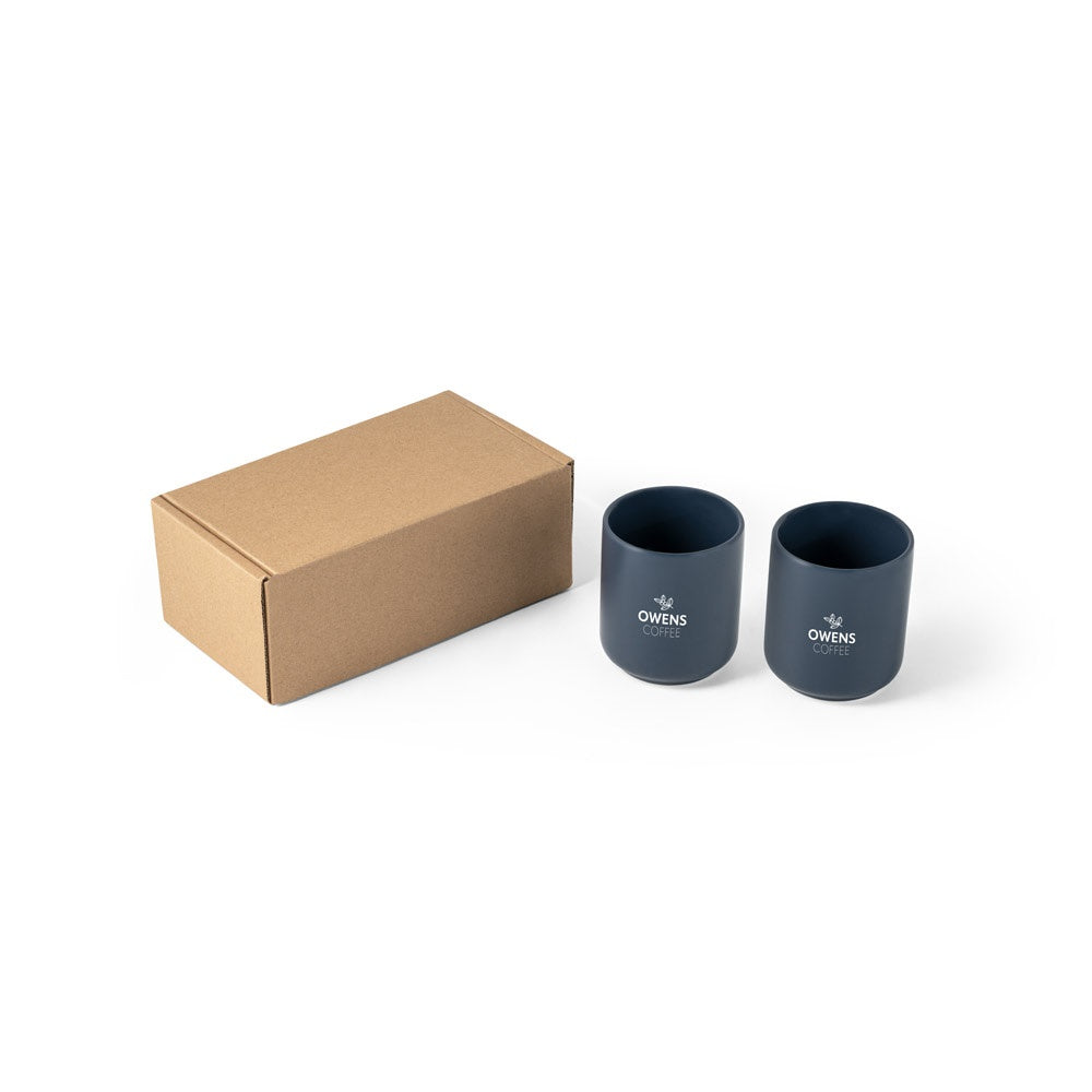 OWENS promotional kitchen accessory in navy blue with custom logo branding