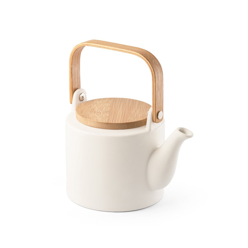 GLOGG promotional cup set in pastel white with custom logo branding