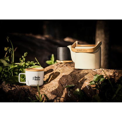 GLOGG promotional cup set with custom logo branding