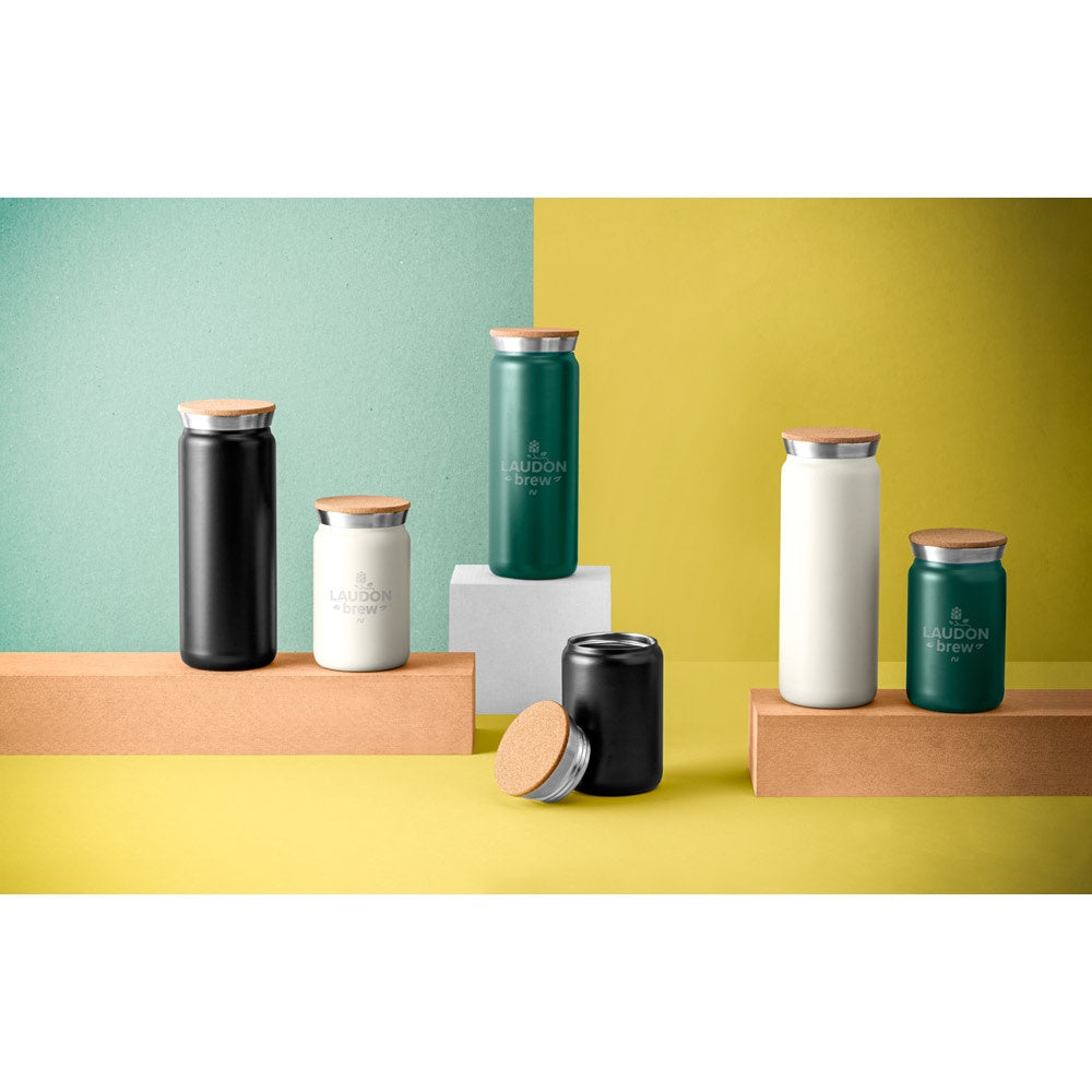 LAVINE 600 promotional thermal bottle with custom logo branding