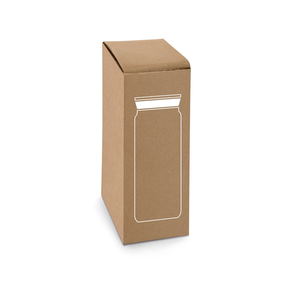 LAVINE 600 promotional thermal bottle (gift box packaging) with custom logo branding