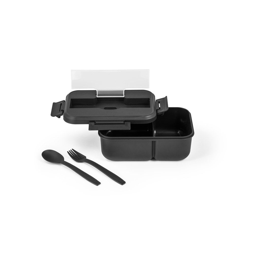 PYRUS promotional kitchen accessory in black (detail view) with custom logo branding