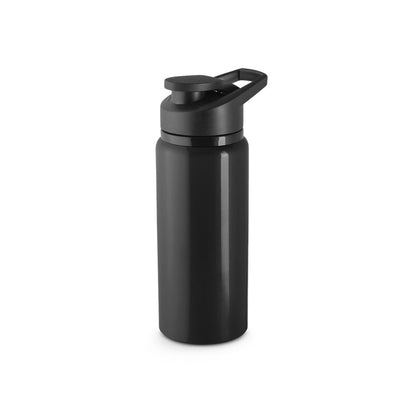 SHAWN promotional bottle in black with custom logo branding
