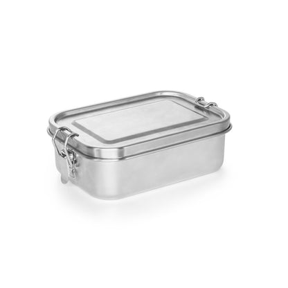 ALLSPICE promotional kitchen accessory in satin silver with custom logo branding