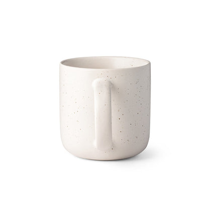COFFEE CONSTELLATION promotional mug in pastel white (detail view) with custom logo branding