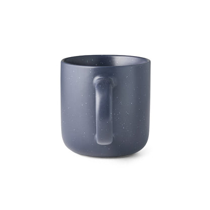 COFFEE CONSTELLATION promotional mug in navy blue (detail view) with custom logo branding